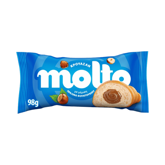 Hazelnuss Croissant (98g) Molto - Araxxon